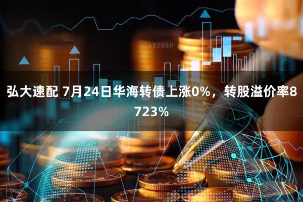 弘大速配 7月24日华海转债上涨0%，转股溢价率8723%
